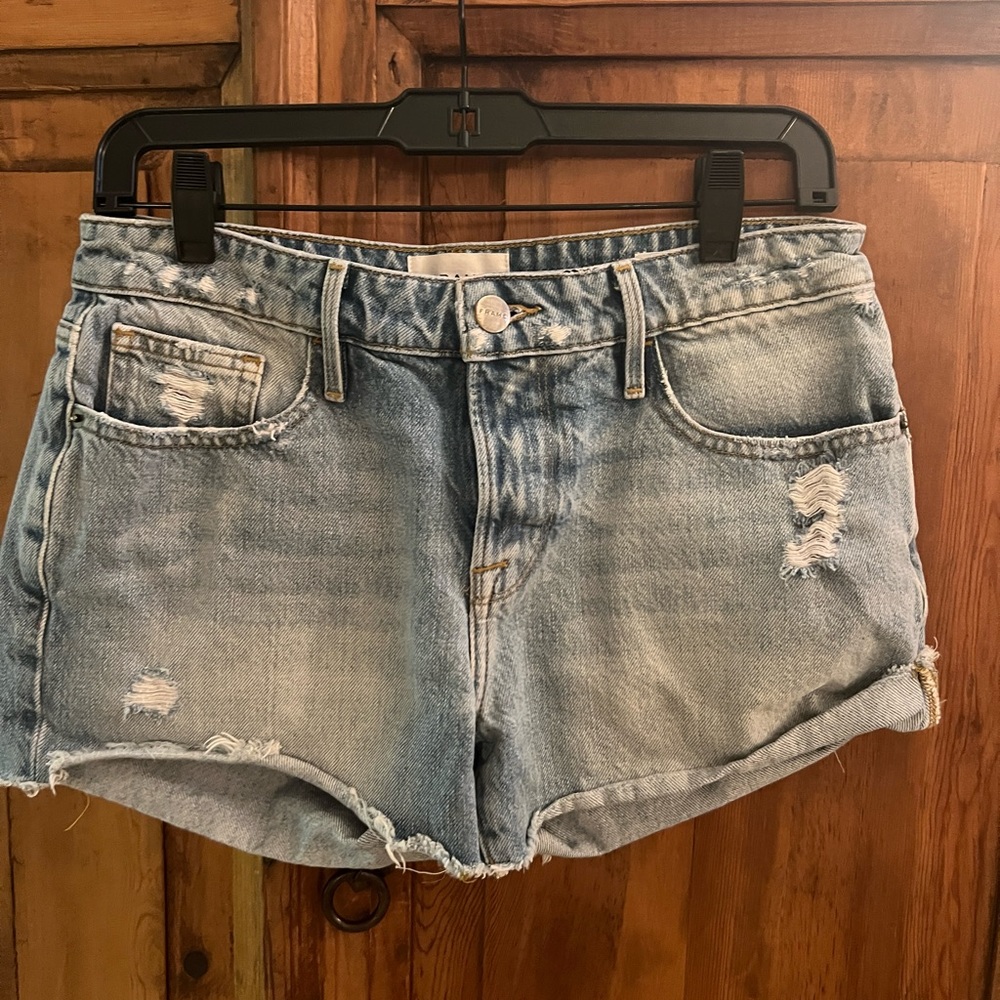 FRAME denim shorts (sz 26)
